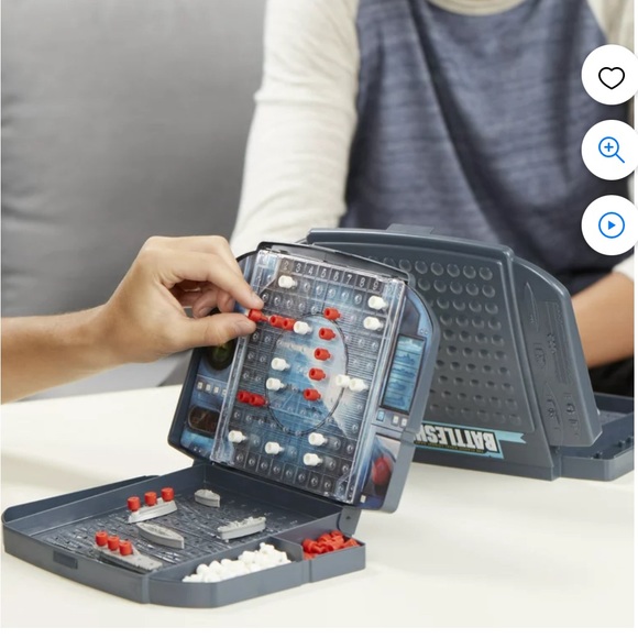 Battleship Game, by Hasbro Gaming, for Kids Ages 7 and up, for 2 Players - Picture 4 of 5